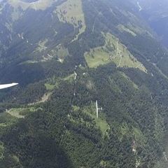 Flugwegposition um 11:25:29: Aufgenommen in der Nähe von Gemeinde Hermagor-Pressegger See, Österreich in 2178 Meter